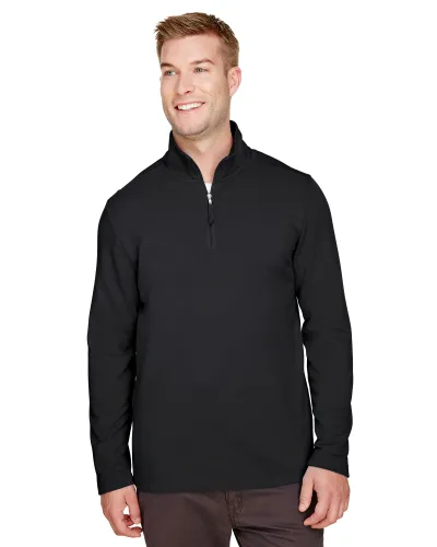 Men's Coastal Piqué Fleece Quarter-Zip